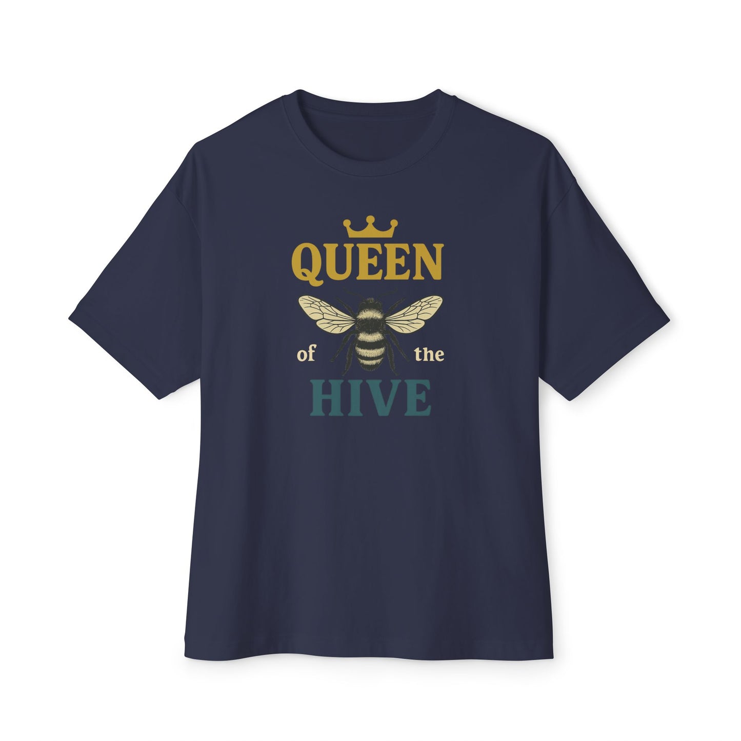 Queen of the Hive –Boxy Vintage Bee T-Shirt