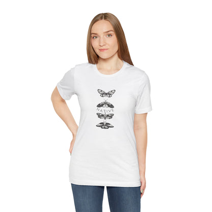 Native Unisex Tee - A Nature-Inspired Short Sleeve T-Shirt