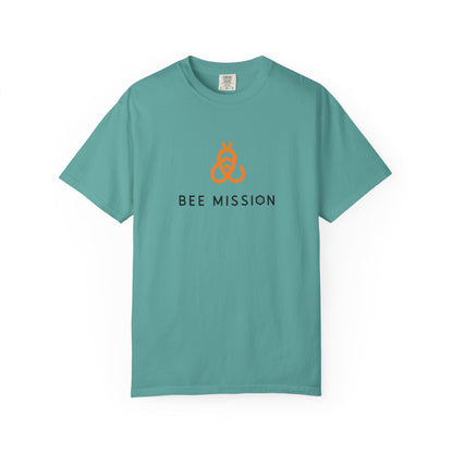 Bee Mission Unisex Garment-Dyed T-shirt