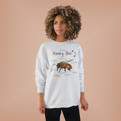 Bee Anatomy Eco-Friendly Sweatshirt