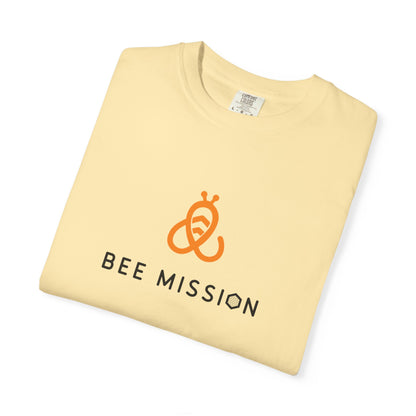 Bee Mission Unisex Garment-Dyed T-shirt