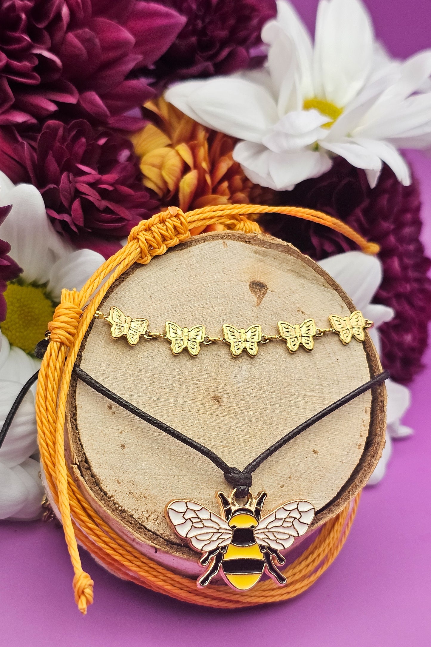 Bumble Bee Wish Bracelet