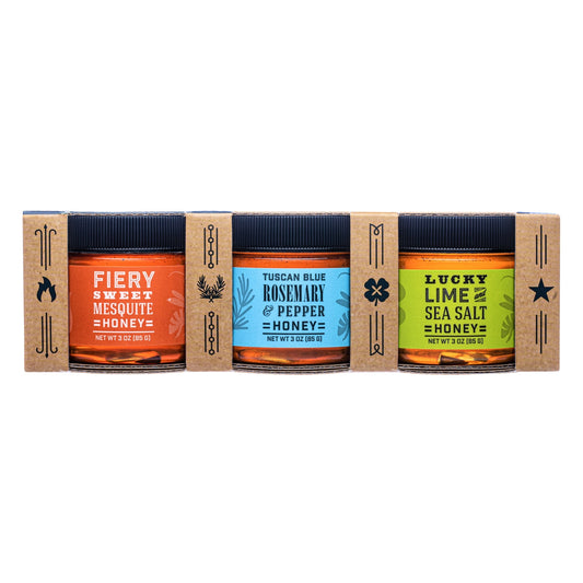 Lone Star Bee Company - Infused Honey Gift Set