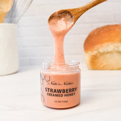 Nate’s Nectar Creamed Honey – 5.5 oz Jar