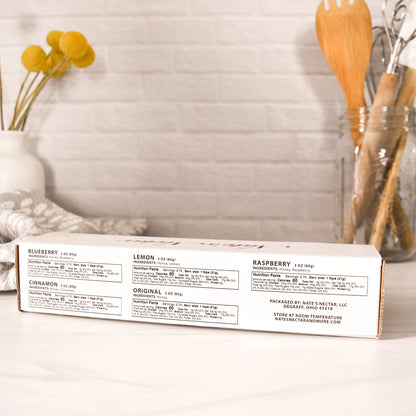 Nate’s Nectar Creamed Honey Flight – 5-Flavor Sampler Gift Set