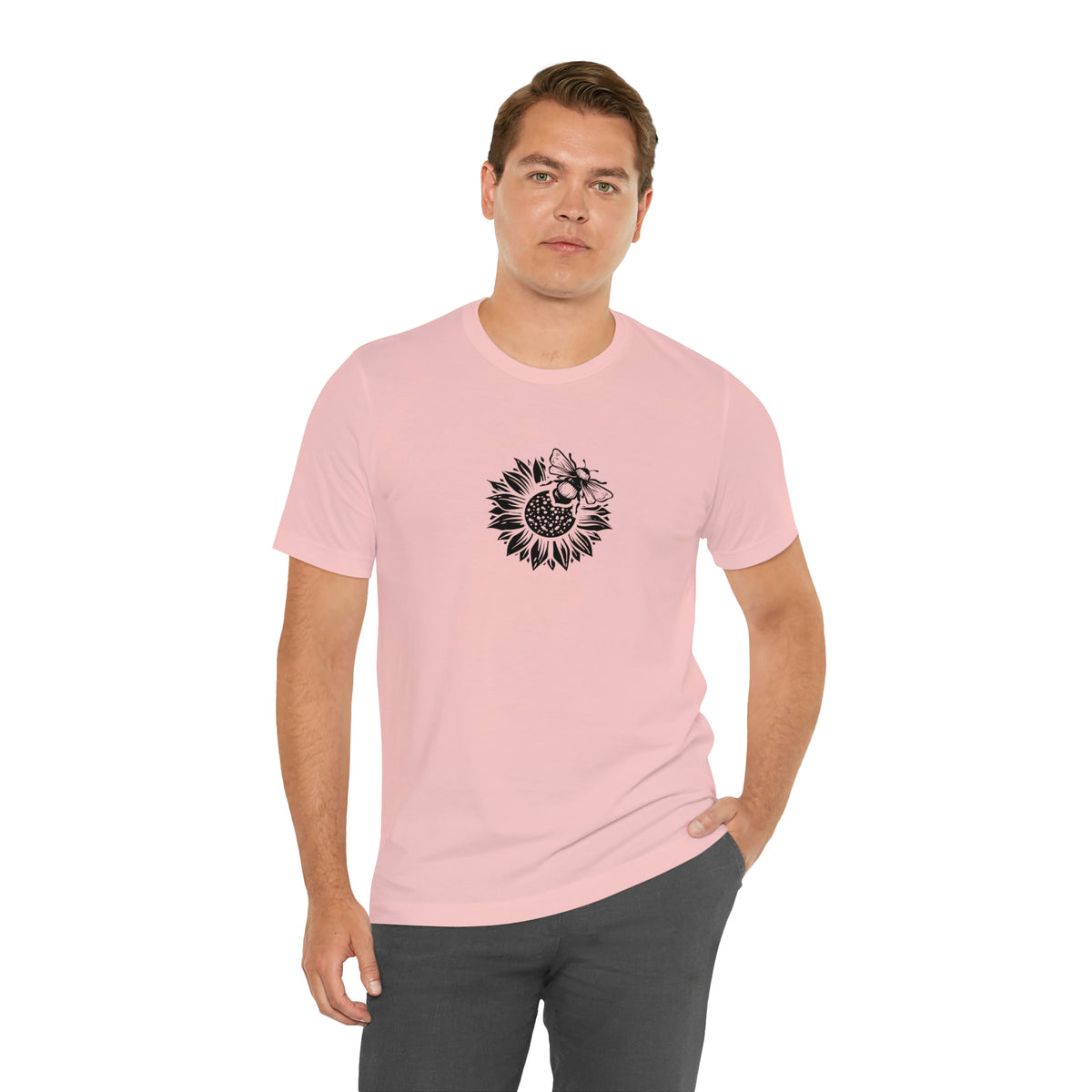 Sunflower + Bee Unisex T-Shirt