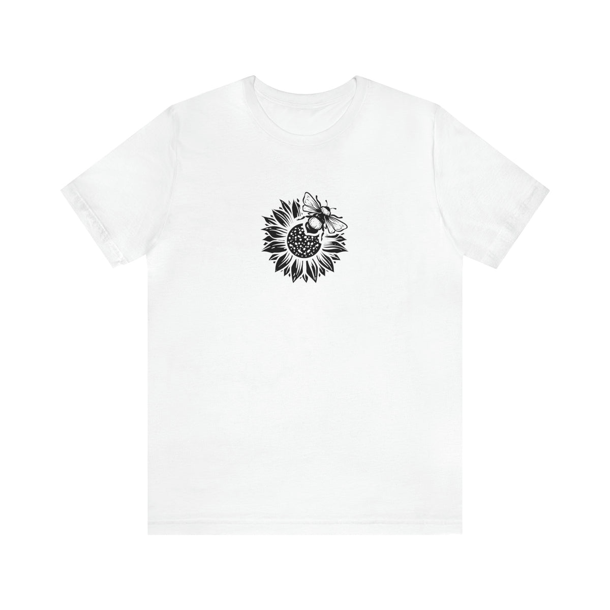 Sunflower + Bee Unisex T-Shirt