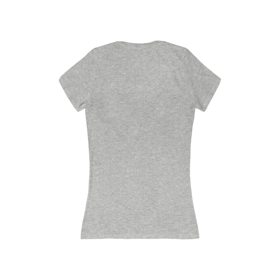 Mind Your Own Deep V-Neck Tee