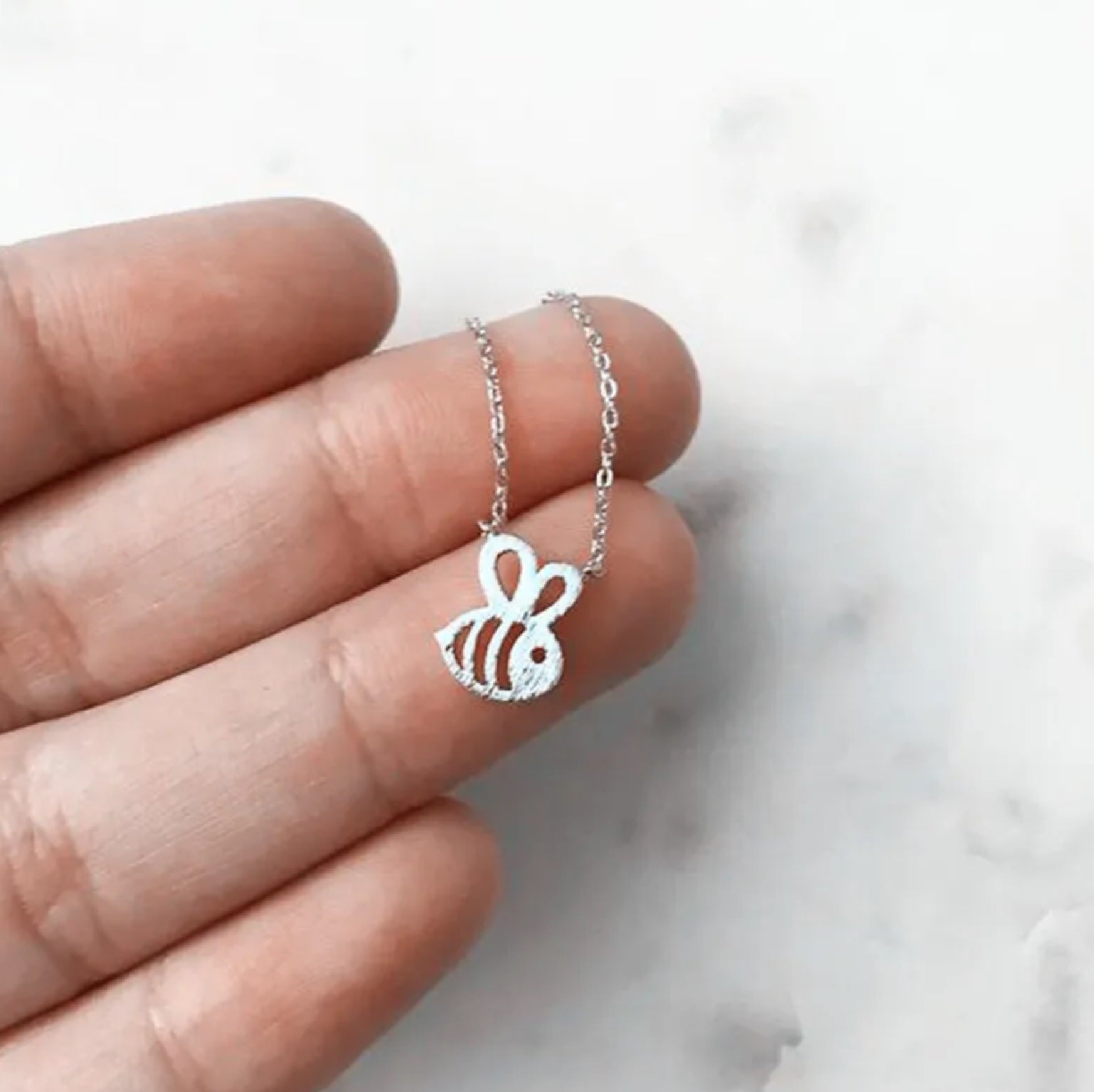 Bee Inspired Baby Bee Necklace